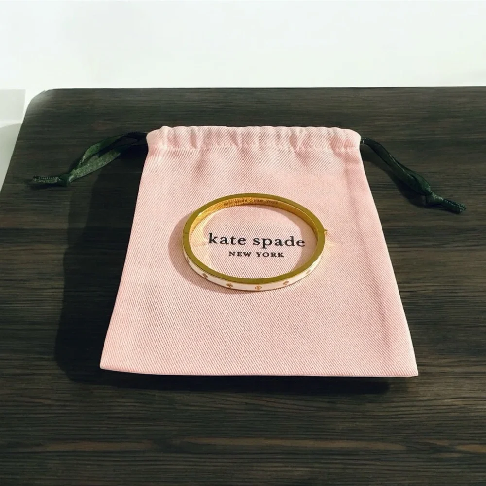 Kate Spade Spot The Spade Bangle Bracelet - Picture 5 of 5
